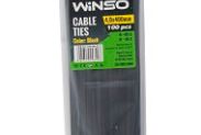 Хомуты пластиковые WINSO 248380 4,8x400 мм Черные - 1