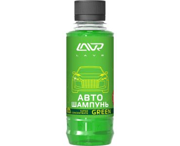 Жидкости для мойки авто - Автошампунь суперконцентрат Green LAVR 185мл - Жидкости для мойки