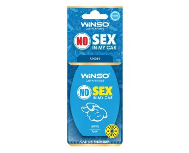 Ароматизатор в машину - Ароматизатор Winso NO Sex in My Car SPORT 535860 - пахучки в авто