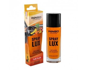 Автокосметика - Ароматизатор WINSO Spray Lux Tutti Frutti - Автокосметика
