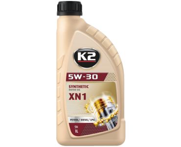 Моторне мастило К2 - Масло моторне K2 SYNTHETIC MOTOR OIL SN XN1 5W-30 1 л - 