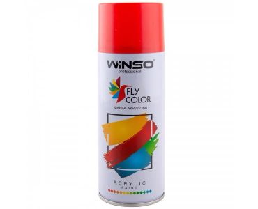 Краска автомобильная - Краска Winso Spray светло-красная TRAFFIC RED RAL3020 880390 450мл - КРАСКА ДЛЯ АВТО