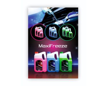 Охлаждающие жидкости для авто - МаксиОил Антифриз MaxiFreeze Red 5л канистра ПЕ - Охлаждающие жидкости